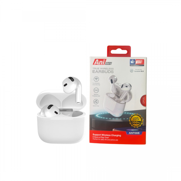 ANT005 : หูฟังบลูทูธ รองรับชาร์จไร้สาย True Wireless Earbuds Bluetooth 6.0